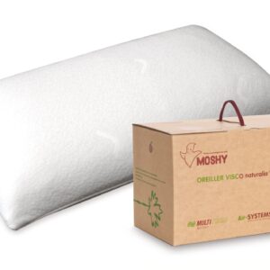 Oreiller Moshy visco naturalia en mousse viscoélastique
