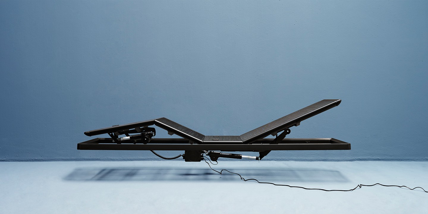 Sommier métallique à 2 moteurs