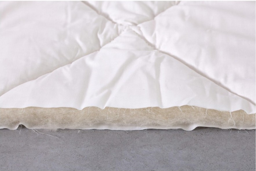 Couette en laine été "Textile Biologique" - Eté