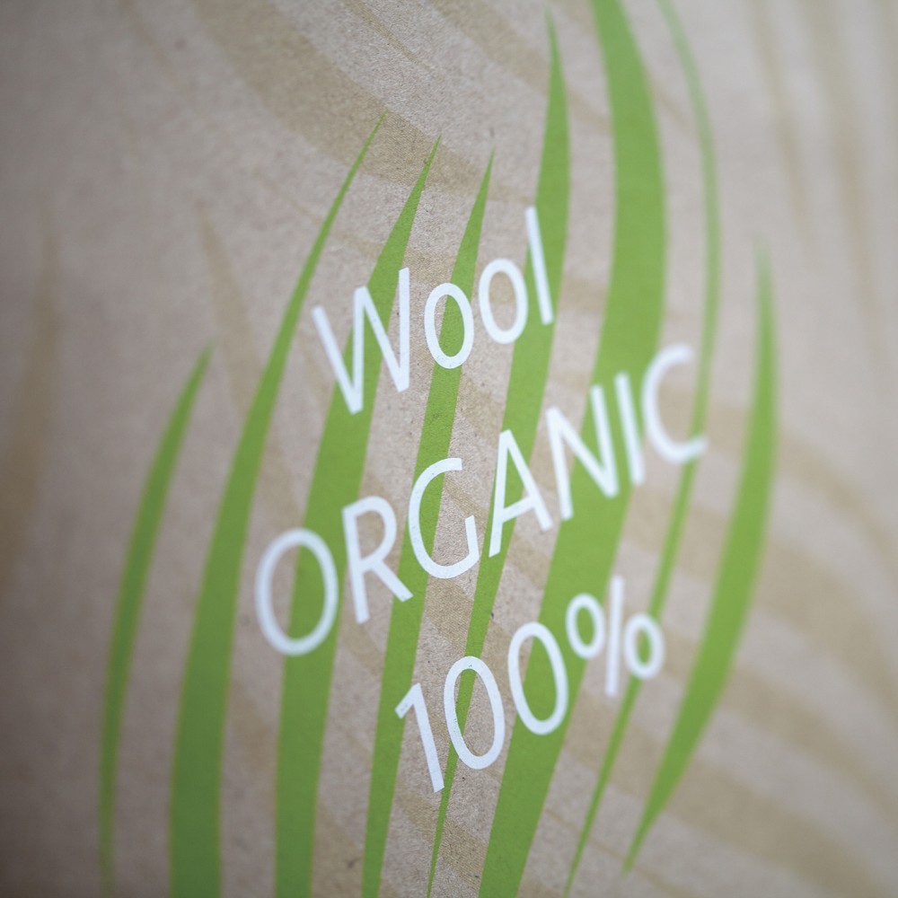 Couette en laine été "Textile Biologique" - Eté