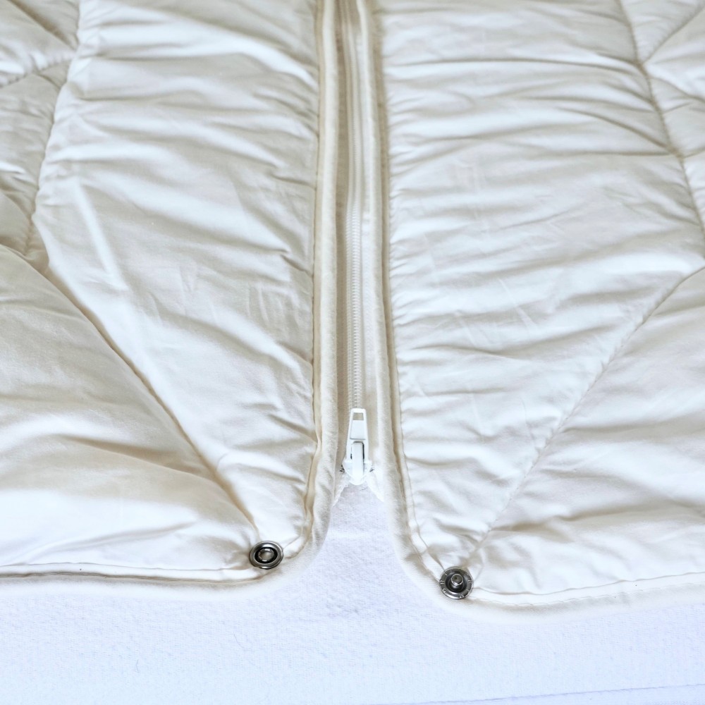 Couette en laine belge YOU & ME Entière, 100% MODULABLE