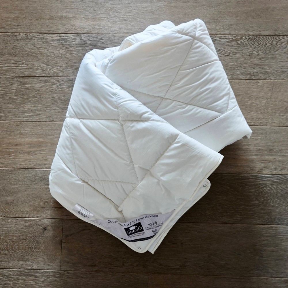 Couette en laine belge YOU & ME Entière, 100% MODULABLE