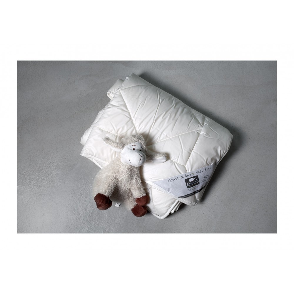 COUETTE LAINE LIT BÉBÉ lavable & anti-acariens